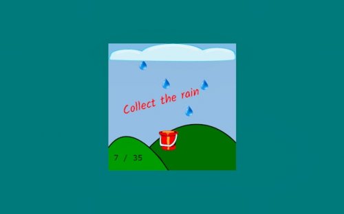 Collect the Rain - Water Drop Collector Game