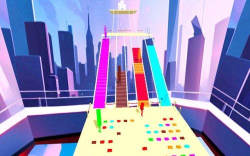 Crazy Bridge Rush: Build Stash and Run - Bridge Builder Racing Game