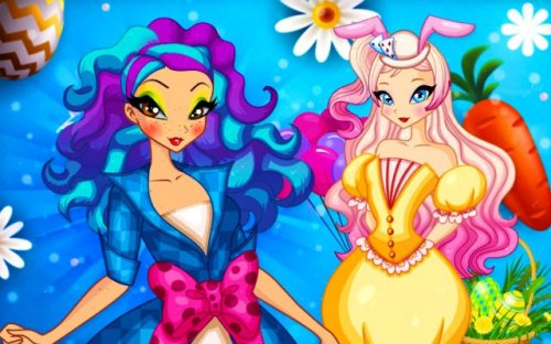 Easter Rabbit Style - Holiday Dress Up Game