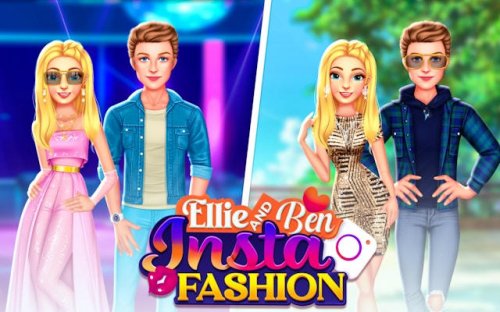 Ellie And Ben Insta Fashion Dress Up Game