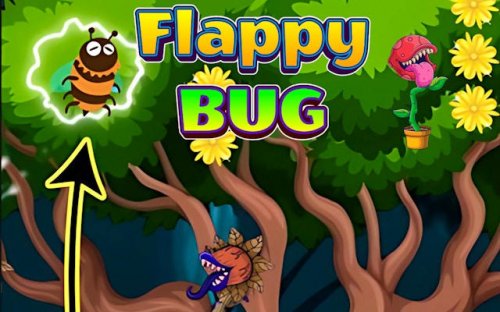 Flappy Bug - Flying Adventure Game