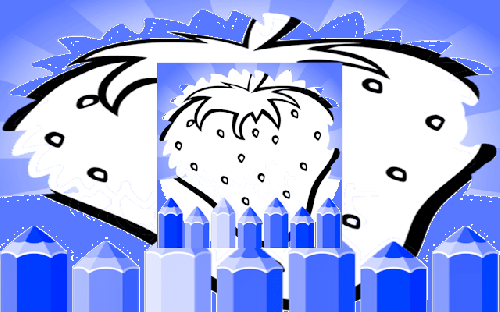 Fruit Pictures for Kids Coloring Book