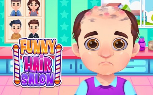 Funny Hair Salon - Hair Care & Makeover Game