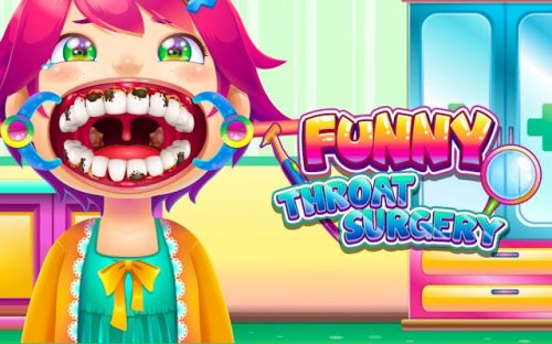 Funny Throat Surgery Doctor Game