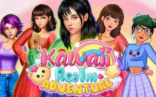 Kawaii Realm Adventure: Cute Dress-Up Game