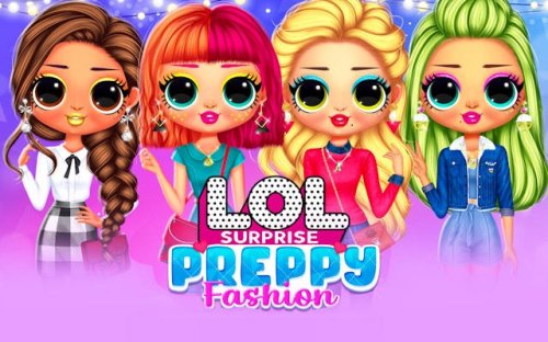 LOL Surprise Preppy Fashion Dress Up Game