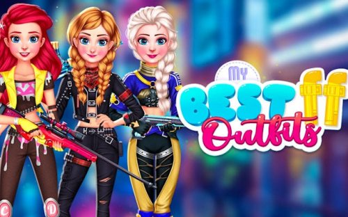 My Best FF Outfits - Princess Fashion Dress Up Game