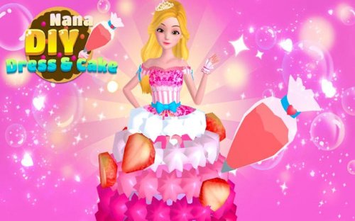 Nana DIY Dress & Cake: Fashion & Baking Simulator