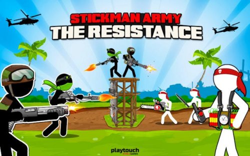 Stickman Army: The Resistance - Tactical Defense Game