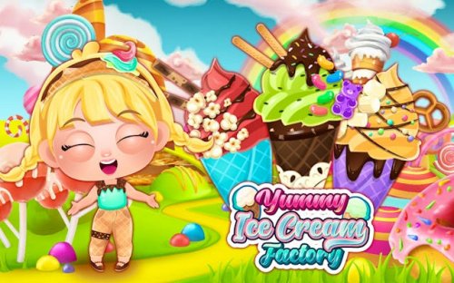 Yummy Ice Cream Factory Game