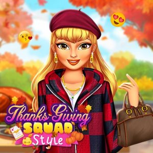Thanksgiving Squad Style Dress Up Game - Dress Up Game