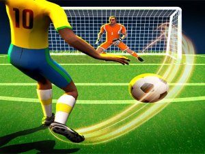 Football Storm Strike Penalty Kick Online Arcade Game
