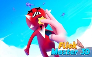 Flick Master 3D: Superhero Flick Action Arcade Game