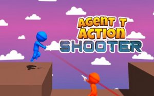 Agent T Action Precision Fighter - Online Platform Shooting Arcade Game