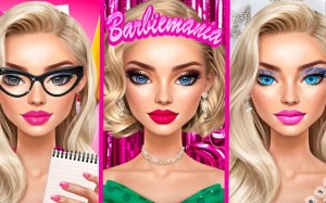 Barbiemania Makeup & Fashion Online Dress-Up Game