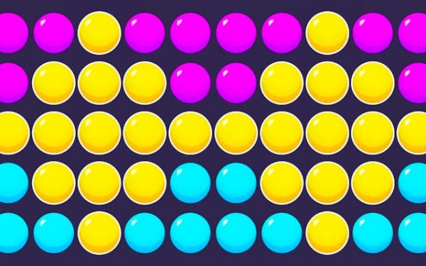 Chromatic Sphere Clearing Game
