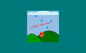 Collect the Rain: Water Drop Collector Online Arcade Game
