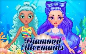 Diamond Mermaids Dress Up Online Game - Dress Up Game