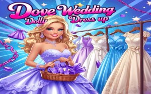 Dove Wedding Dolly Dress Up Online Dress Up Game