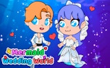 Mermaid Wedding World: Dress Up & Decoration Game