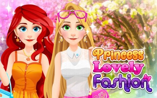 Princess Lovely Fashion - Dress Up & Makeup Game