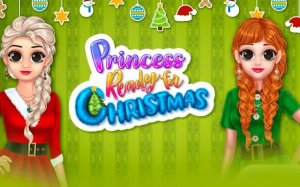 Princess Ready For Christmas: Dress Up & Party Online Dress Up Game