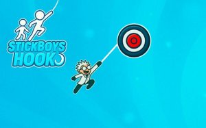 Stickboys Hook: Swing & Jump Adventure Online Puzzle Game