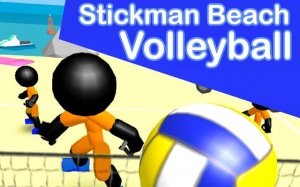 Stickman Beach Volleyball Online Game - Sports Arcade Game