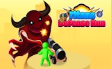 Titans Defense Run: Parkour & Monster Attack