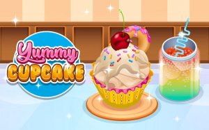 Yummy Cupcake Maker Online Cooking Game
