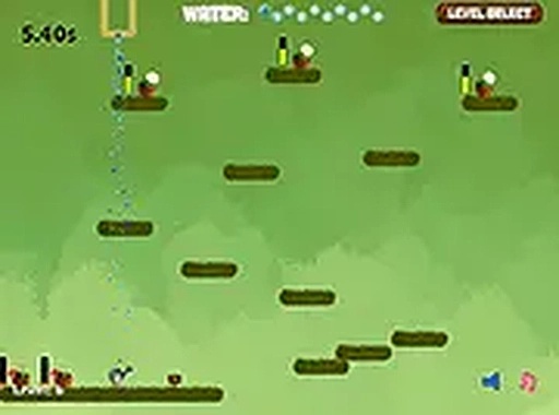 Droplet Dash: Flower Saver