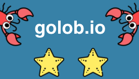 Golob Online Game - Multiplayer Starfish IO Arcade Game